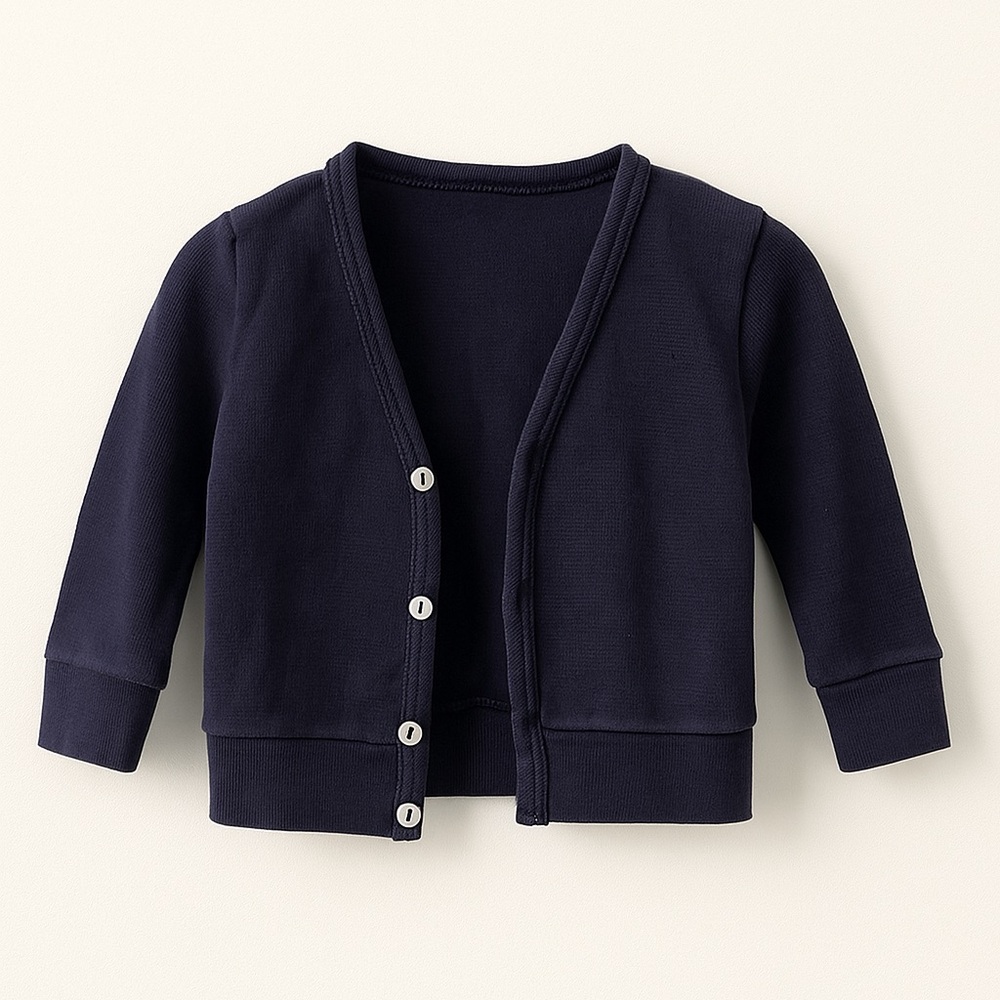 American Apparel Kids Navy Cardigan